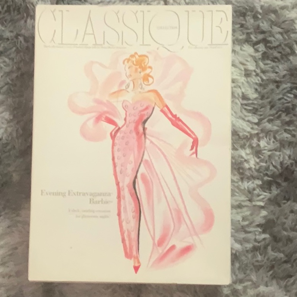 Pink Barbie Doll with Gown, from the 1993 classified collection - Picture 2 of 2